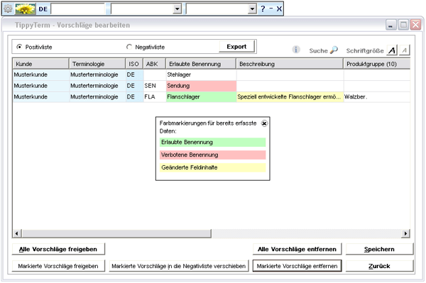 TippyTerm Vorschläge bearbeiten